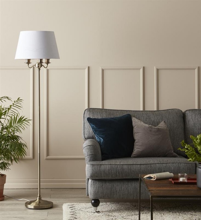 Lampa podłogowa Jamie 107531 Markslojd designerska efektowna oprawa stojąca 