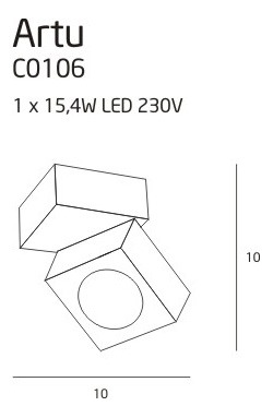 Plafon Artu C0106 Maxlight