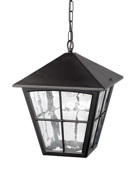 Lampa wisząca zewnętrzna Edinburgh BL38 Elstead Lighting klasyczna oprawa zewnętrzna w kolorze czarnym 