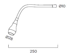 Kinkiet Lula A-022/C Pujol Iluminacion