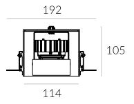 Profil wpuszczany Neutra System Midi 6-1190 Labra