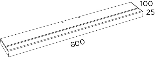 Kinkiet Prim A-155/60 Pujol Iluminacion