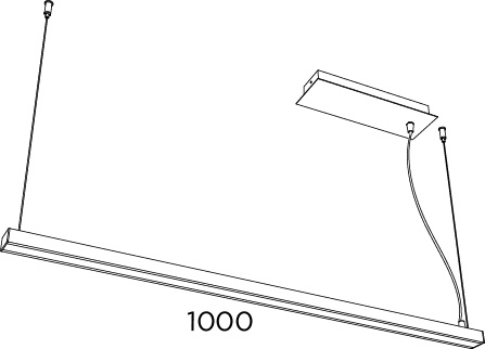 Lampa wisząca Prim C-157 Pujol Iluminacion