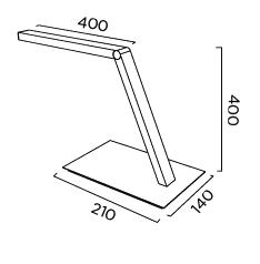 Lampa stołowa Clau PS-56 Pujol Iluminacion