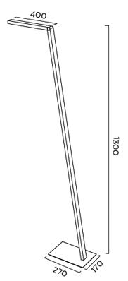 Lampa podłogowa Clau P-57 Pujol Iluminacion