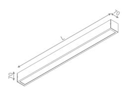 Kinkiet Set Aluline LED 4000K Aquaform 