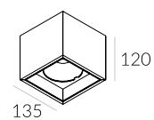 Lampa natynkowa Solid Lightbox 135.1 NT 3-1084 Labra