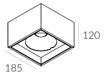Lampa natynkowa Solid Lightbox 185.1 NT 3-1086 Labra