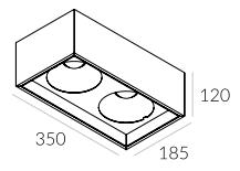 Lampa natynkowa Solid Lightbox 185.2 NT 3-1087 Labra