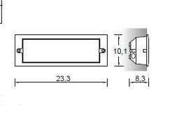 Lampa do zabudowania Xaloc 350C-G05X1A-30 Dopo